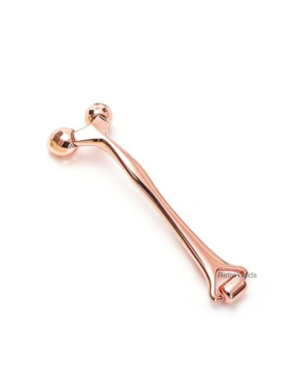 Zinc Alloy Facial Roller Massager for Face Chin Neck Lifting